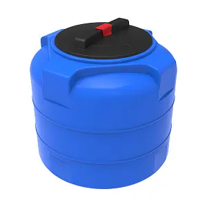 Пластиковая емкость ЭкоПром T 100 усиленная под плотность до 1,2 г/см3 (Синий) 0